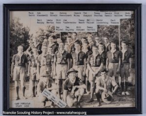 Camp Powhatan Staff 1958